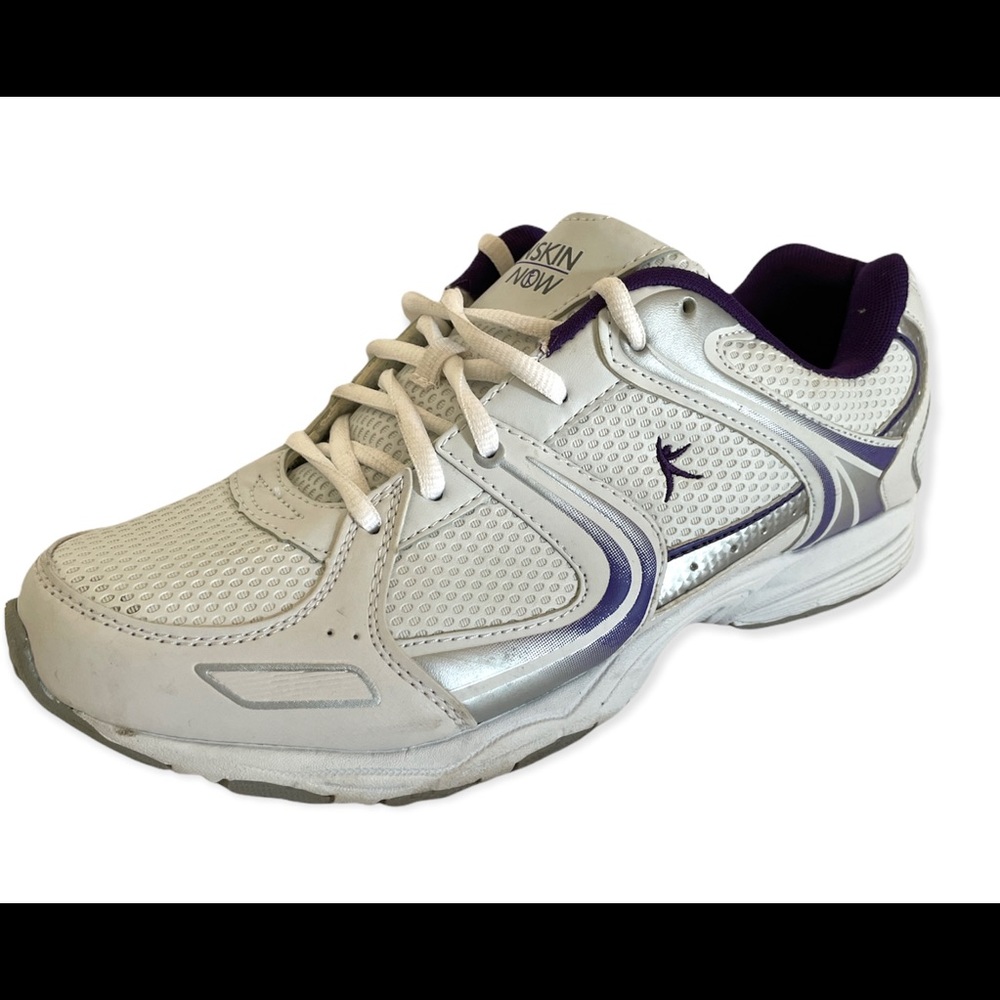 Danskin Now DN Tonya Athletic Shoes Women’s Size 11 Purple Silver White Workout